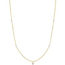 ANIA HAIE NAU003-01YG Radiance Ladies Necklace Gold 14K, adjustable