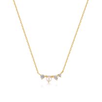 ANIA HAIE NAU003-02YG Radiance Ladies Necklace Gold 14K, adjustable