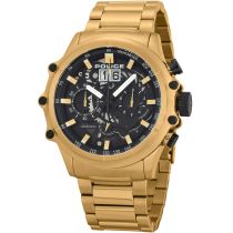 Police PL16018JSG.02M Luang Chronograph Mens Watch 48mm 10ATM