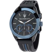 Maserati R8871612006 Traguardo Chronograph Mens Watch 45mm 10ATM