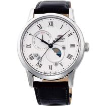 Orient RA-AK0008S10B moon phase Automatic Mens Watch 43mm 5ATM