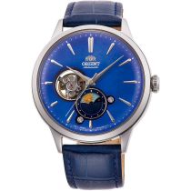 Orient RA-AS0103A10B Men`s Moonphase Automatic Mens Watch 42mm 3ATM