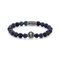 Rebel & Rose Bracelet Midnight Blue Lion RR-8L030-S-L mens