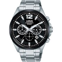 Lorus RT381JX9 chronograph men`s 43mm 10ATM