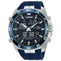 Lorus RW617AX9 Analog-Digital Alarm Chronograph 100M Mens Watch 46mm