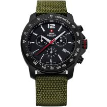 Swiss Military SM34033.07 Chronograph Mens Watch 42mm 10 ATM
