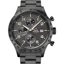 Swiss Military SM34084.04 Chronograph Mens Watch 42 mm 10ATM