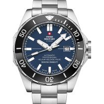 Swiss Military SMA34092.02 Automatic Diver Mens Watch 45mm 100ATM