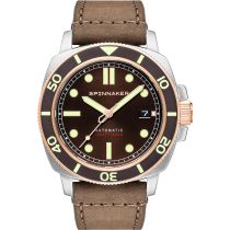 Spinnaker SP-5088-04 Hull Diver Automatic Mens Watch 42mm 30ATM