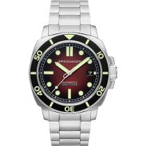Spinnaker SP-5088-33 Hull Diver Automatic Mens Watch 42mm 30ATM