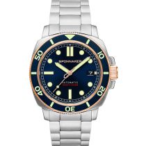 Spinnaker SP-5088-55 Hull Diver Automatic Mens Watch 42mm 30ATM