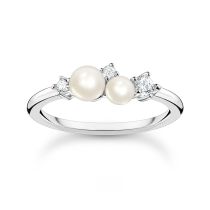 Thomas Sabo Ladies Ring TR2368-167-14-54 beads size 54