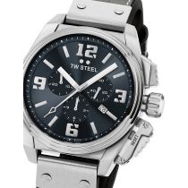 TW-Steel TW1013 Canteen Chronograph Mens Watch 46mm 10ATM