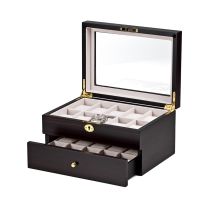 Rothenschild Watch Box RS-1672-20E for 20 Watches Ebony