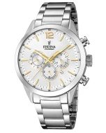 Festina F20343/1 Timeless Chronograph Mens Watch 43mm 10ATM