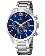 Festina F20343/2 Timeless Chronograph Mens Watch 43mm 10ATM