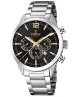 Festina F20343/4 Timeless Chronograph Mens Watch 43mm 10ATM