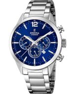 Festina F20343/7 Timeless Chronograph Mens Watch 44mm 5ATM