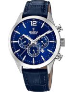 Festina F20542/2 Timeless Chronograph Mens Watch 44mm 5ATM