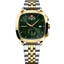 Wenger 01.1933.105 Mens Watch Vintage Classic Chronograph 40mm 5ATM