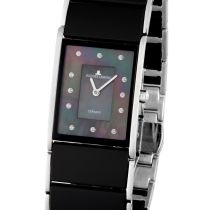 Jacques Lemans 1-1940F Dublin Ceramic Ladies Watch 24 x 28 mm