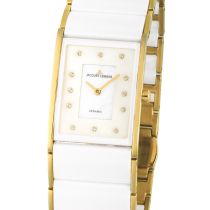 Jacques Lemans 1-1940K Dublin Ceramic Ladies Watch 24 x 28 mm