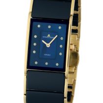 Jacques Lemans 1-1940L Dublin Ceramic Ladies Watch 24 x 28 mm