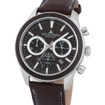 Jacques Lemans 1-2115C Eco Power Wood Mens Watch 44mm 10ATM
