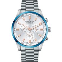 Claude Bernard 10222-3MBU-AIR Mens Watch Aquarider Chronograph 44mm 20ATM 