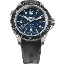 Traser H3 109374 P67 T25 SuperSub blue 46 mm diver Mens Watch 50ATM