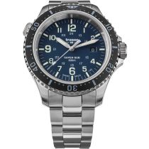 Traser H3 109375 P67 T25 SuperSub blue 46 mm diver Mens Watch 50ATM