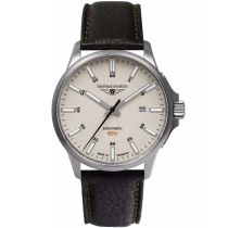Bauhaus 2864-5 Mens Watch Aviation Automatic Titanium 42mm 10ATM