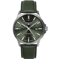 Bauhaus 2868-4 Mens Watch Aviation Automatic Titanium 42mm 10ATM