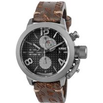 U-Boat 3005 Mens Watch Classico Automatic Chrono Titanium Limited 45mm 10ATM
