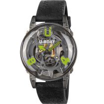 U-Boat 3350 Mens Watch U-65 44mm SS Green 5ATM 