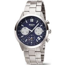 Boccia 3737-02 Mens Watch Titanium Chronograph 41mm 5ATM