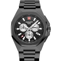 Swiss Alpine Military 7005.9177 Typhoon Chronograph Mens Watch 42mm 10ATM
