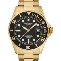 Swiss Apline Military 7053.1117 diver Mens Watch 42mm 10ATM