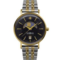 Zeppelin 8139M-3 Ladies Watch Luna Moon Phase 36mm 5ATM 