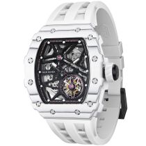 Tsar Bomba TB8209CF-05 Mens Watch Elementar Carbon Fiber Automatic 44mm 5ATM 