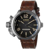 U-Boat 8809 Capsule 45 mm SS BK BE Automatic Mens Watch 10ATM