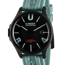 U-Boat 9526/B Darkmoon Aqua IPB Mens Watch 44mm 5ATM