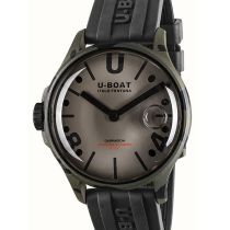 U-Boat 9550 Darkmoon Grey Camouflage Mens Watch 44mm 5ATM