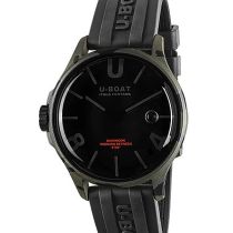 U-Boat 9552 Darkmoon Grey Camouflage Mens Watch 40mm 5ATM