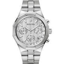 Bulova 96B408 Misc Classic Chronograph Mens Watch 44mm 