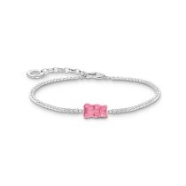 Thomas Sabo A2187-052-9-L19V bracelet with pink goldbears with stones silver