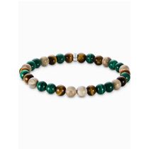 Thomas Sabo A2193-468-7-L19 Unisex Bead Bracelet in earth and green tones