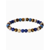 Thomas Sabo A2193-926-7-L19 Unisex Bead Bracelet in shades of brown and blue