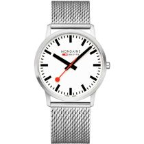 Mondaine A638.30350.16SBZ Mens Watch Simply elegant 40mm 3ATM