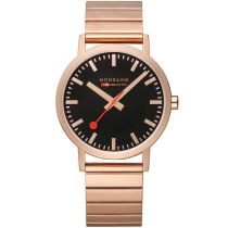Mondaine A660.30360.16SBR Classic Black And pink 40mm 3ATM